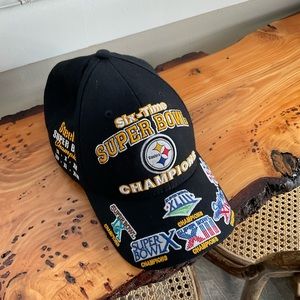 Steelers Champion autographed hat